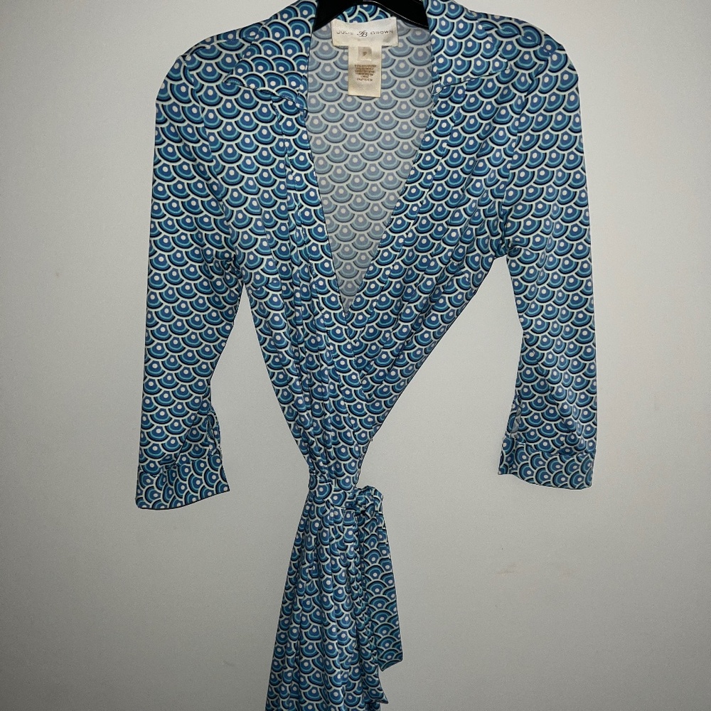 JB by julie brown blue long sleeve dress size p